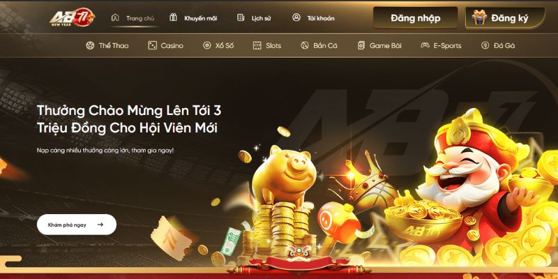 Tân thủ nhận những khuyến mãi AB77 gì?